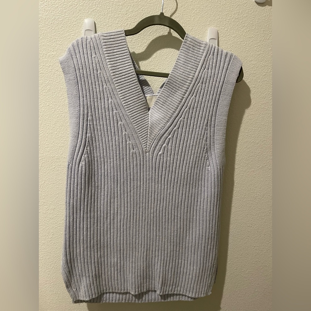 H&M Light Blue Sweater Vest